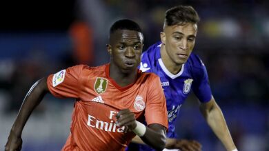 Vinicius pasa con nota su primera titularidad con el Real Madrid: asistencia y destellos de calidad del brasileño