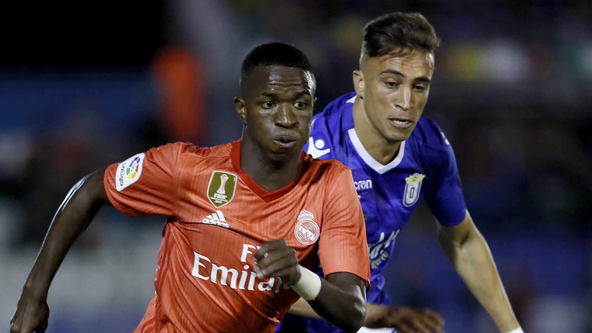 Vinicius, durante un partido con el Real Madrid Vinicius, durante un partido con el Real Madrid