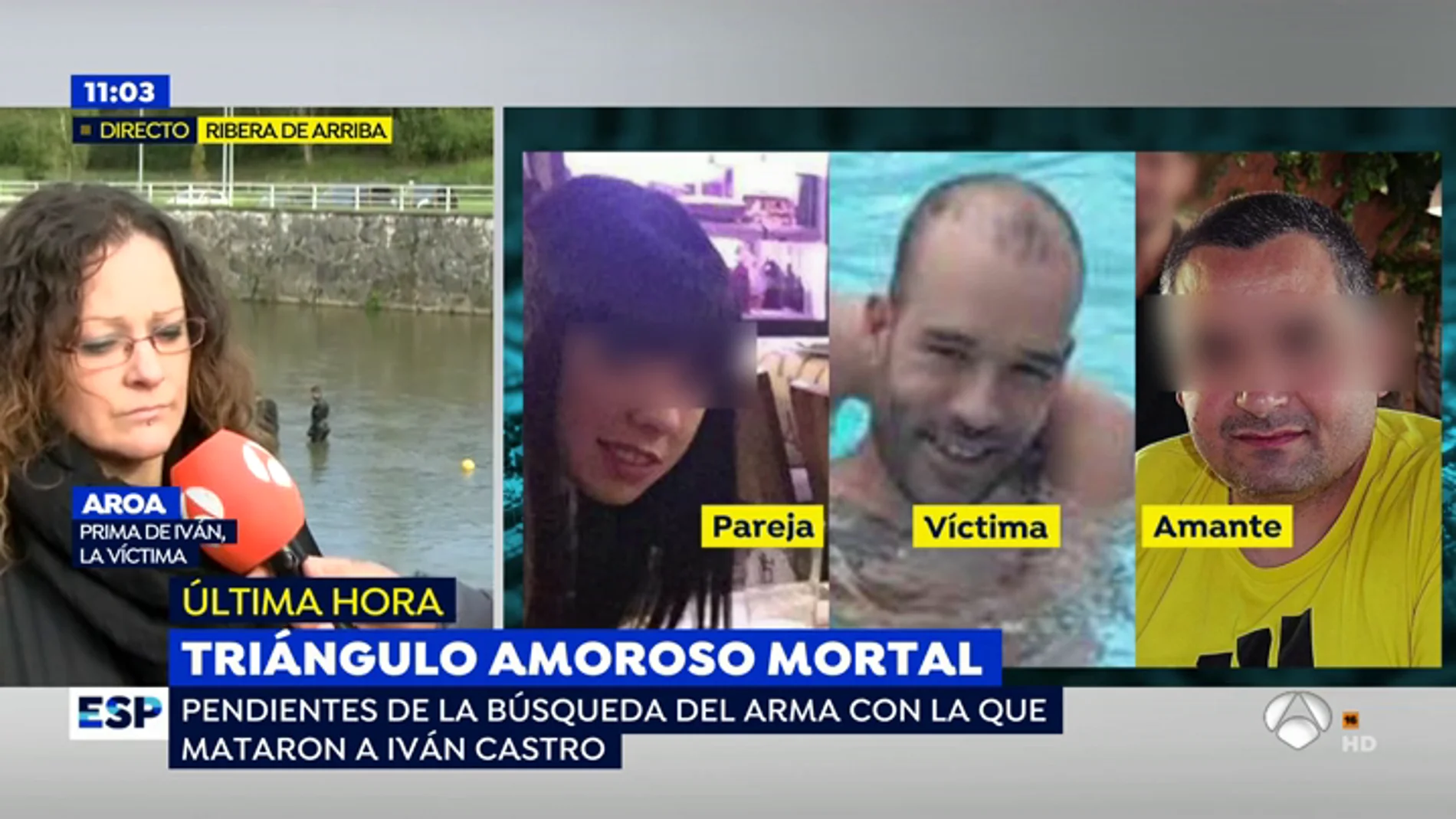 Aroa, familiar de Iván Castro, asesinado por el amante de su novia: "Iván no va a volver, lo único que nos queda es que se haga justicia"