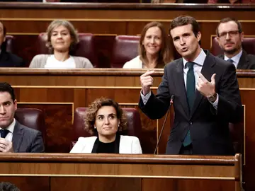 El presidente del Partido Popular, Pablo Casado El presidente del Partido Popular, Pablo Casado
