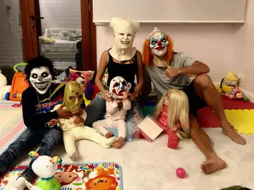 La familia de Cristiano Ronaldo celebra Halloween La familia de Cristiano Ronaldo celebra Halloween