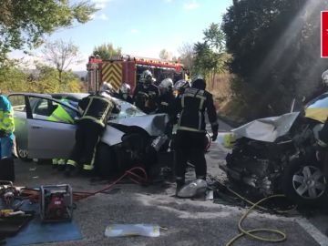 Cinco heridos, uno de ellos grave, en un accidente en Ciempozuelos (Madrid)