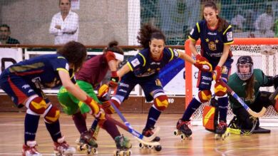 La selección española femenina de hockey patines se proclama campeona de Europa