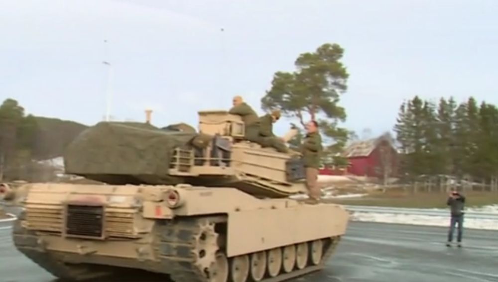 Maniobras militares en Noruega
