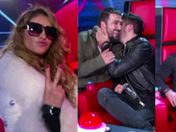 Paulina Rubio, Antonio Orozco, Luis Fonsi y Pablo López comienzan emocionados las grabaciones de 'La Voz' Paulina Rubio, Antonio Orozco, Luis Fonsi y Pablo López comienzan emocionados las grabaciones de 'La Voz'