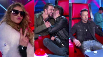 Paulina Rubio, Antonio Orozco, Luis Fonsi y Pablo López comienzan emocionados las grabaciones de 'La Voz'