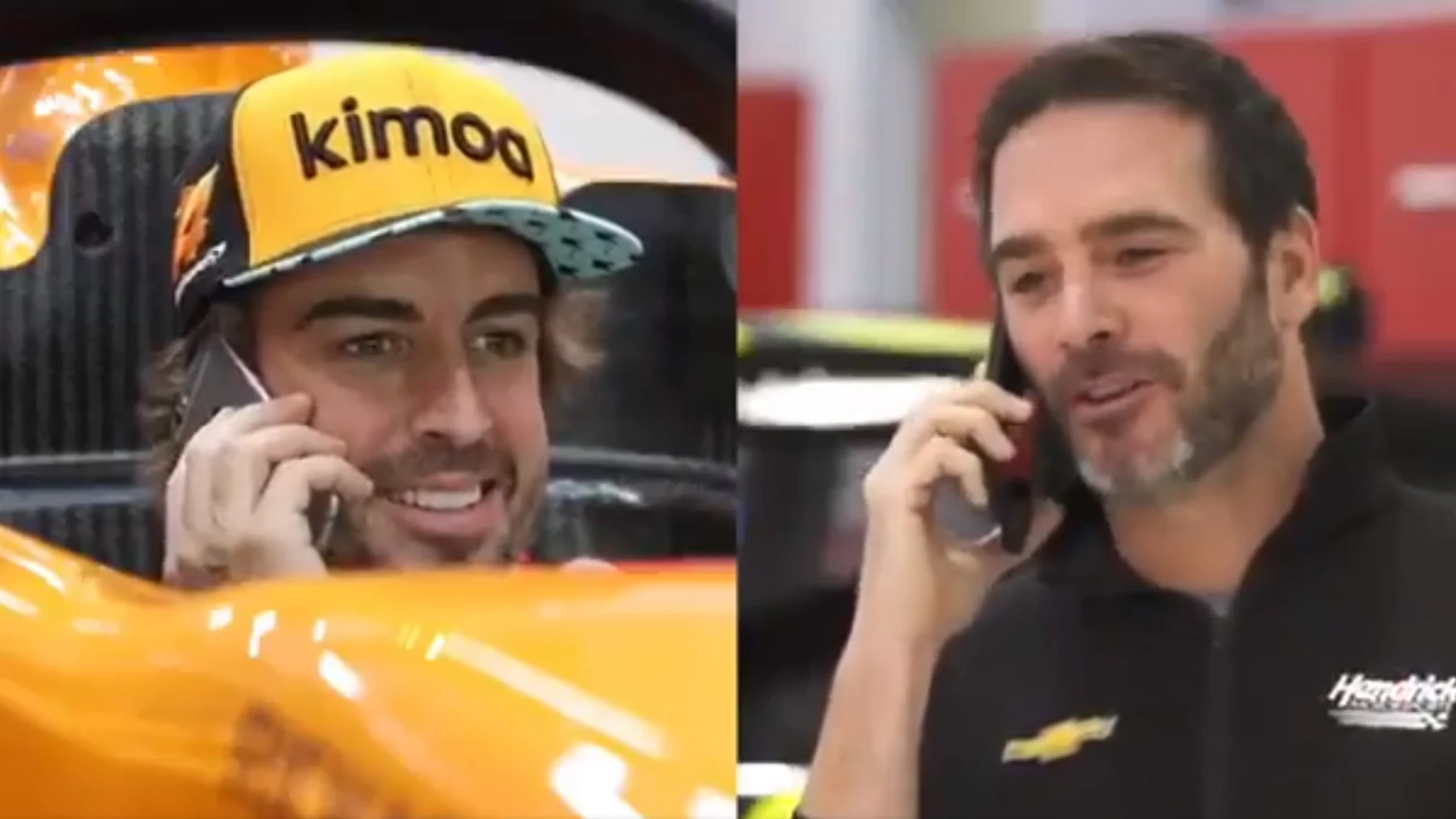 Fernando Alonso y Jimmie Johnson se intercambiarán sus coches