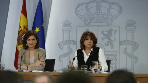 La ministra de Justicia, Dolores Delgado La ministra de Justicia, Dolores Delgado