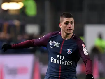Marco Verratti, durante un partido en el PSG Marco Verratti, durante un partido en el PSG