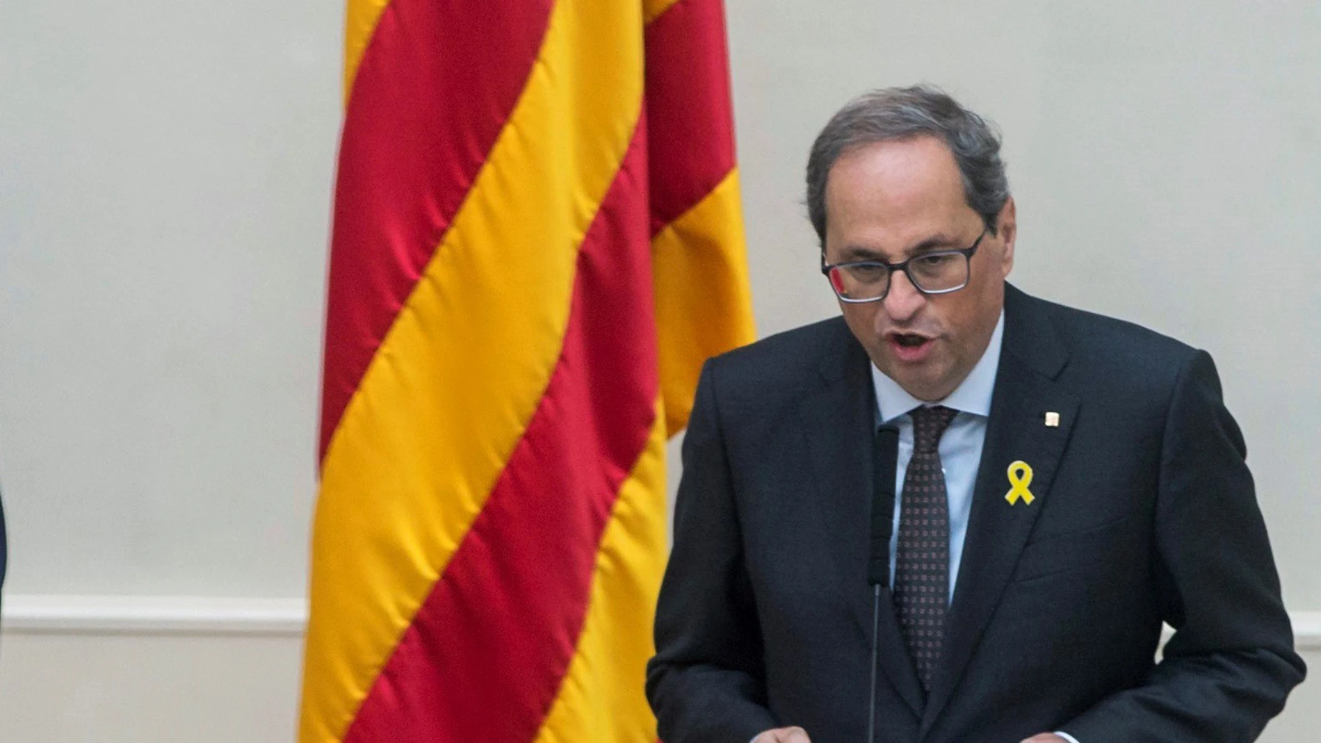 El presidente de la Generalitat, Quim Torra El presidente de la Generalitat, Quim Torra