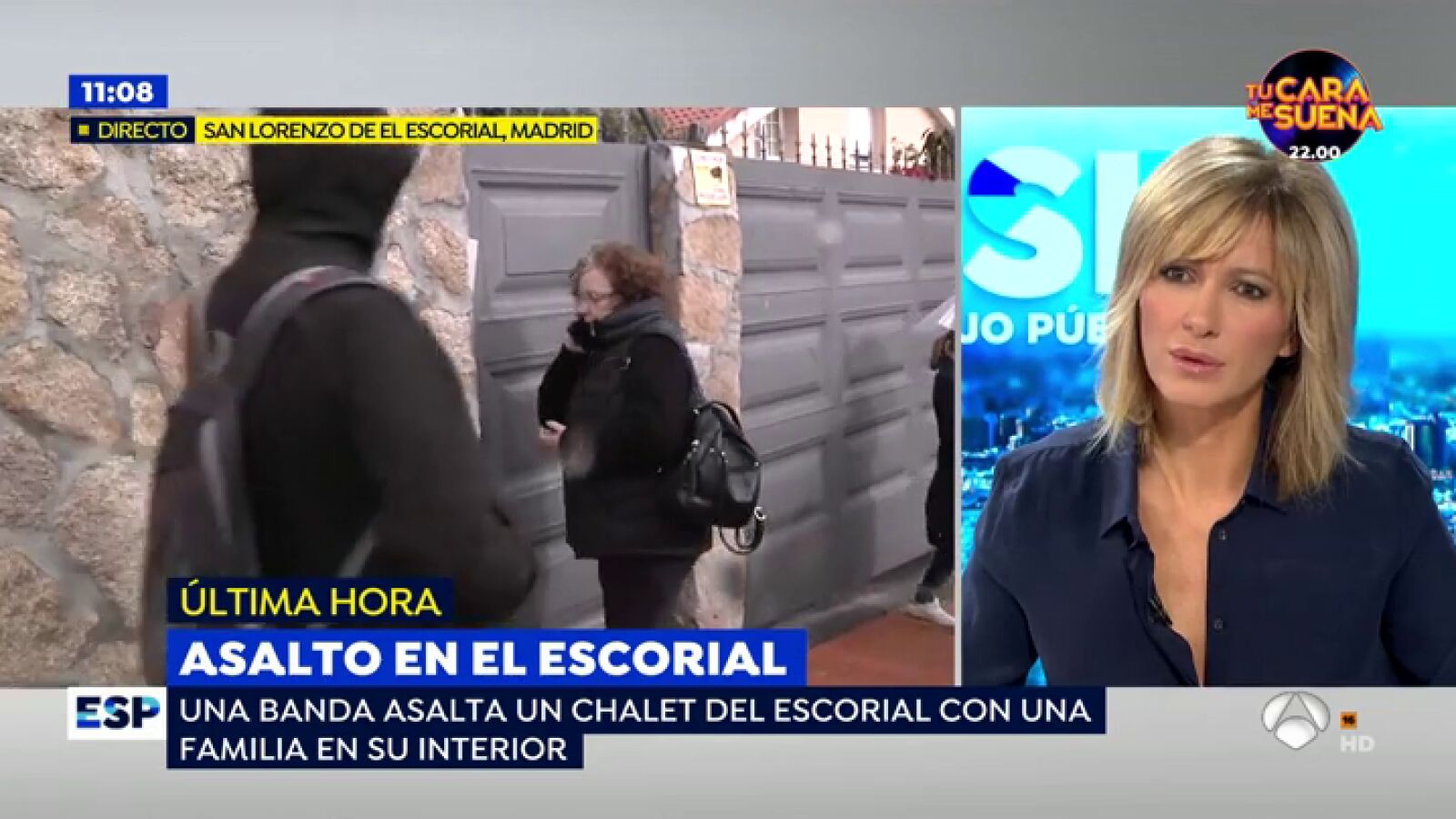 Cuatro encapuchados asaltan y amordazan a una familia en su chalet de El Escorial