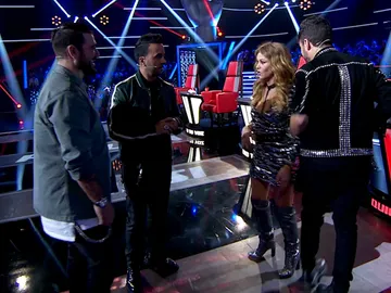 Adelántate a las primeras imágenes en exclusiva de la grabación de 'La Voz' en Antena 3 Adelántate a las primeras imágenes en exclusiva de la grabación de 'La Voz' en Antena 3
