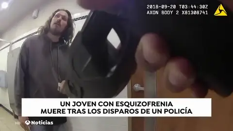 Dos policías matan a una persona que padecía esquizofrenia en Estados Unidos Dos policías matan a una persona que padecía esquizofrenia en Estados Unidos