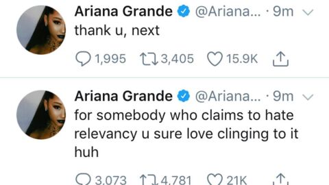 Twitter Ariana Grande