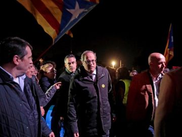 El presidente de la Generalitat, Quim Torra