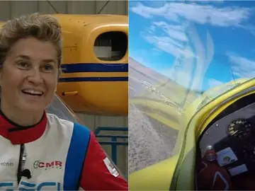 La primera europea en participar en la F1 del aire en EEUU: "Son carreras de aviones, como las de motos o coches" La primera europea en participar en la F1 del aire en EEUU: "Son carreras de aviones, como las de motos o coches"