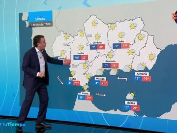 Chubascos que podrían ser localmente fuertes en el este de Baleares