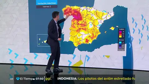 Temperaturas en ascenso en buena parte de la Península, más acusado en la meseta Norte Temperaturas en ascenso en buena parte de la Península, más acusado en la meseta Norte
