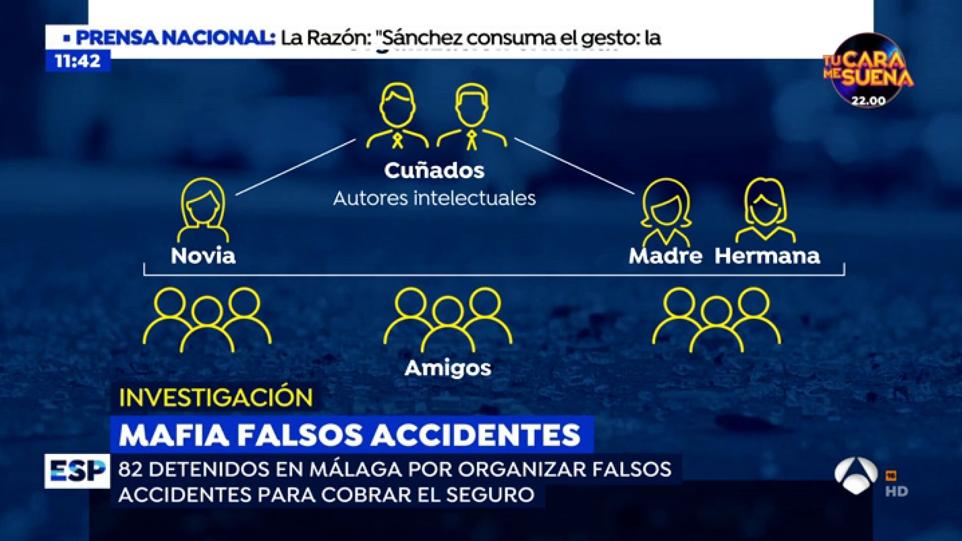 EP - falsos accidentes