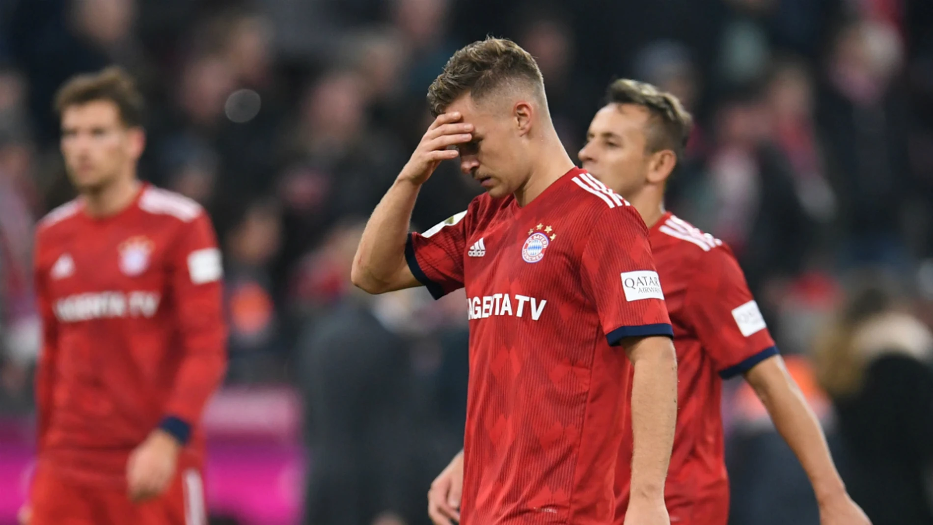 Kimmich, cabizbajo Kimmich, cabizbajo