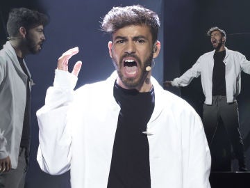 El 'desgarrador' ensayo de Agoney como Freddie Mercury sobre el escenario de 'Tu cara me suena'