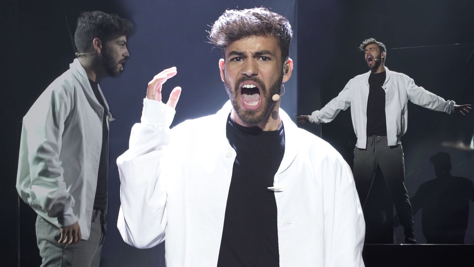 El 'desgarrador' ensayo de Agoney como Freddie Mercury sobre el escenario de 'Tu cara me suena'
