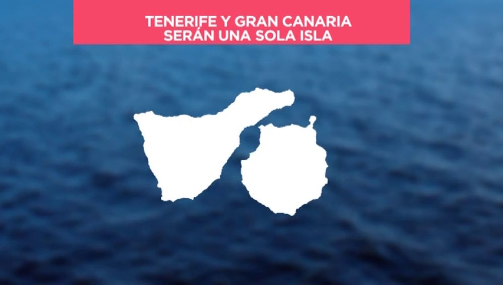 Los científicos avisan de que Tenerife y Gran Canaria se unirán en una sola isla