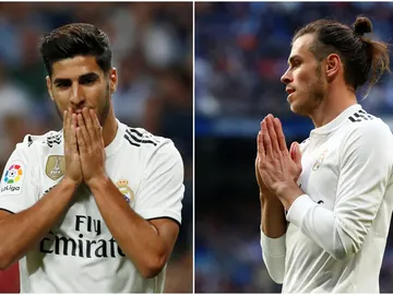 Asensio y Bale se lamentan Asensio y Bale se lamentan