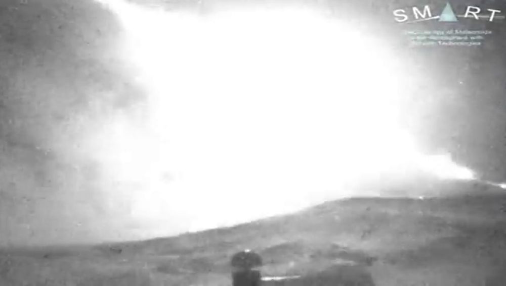 Una gran bola de fuego surca el cielo de Castilla la Mancha como consecuencia de la entrada en la atmósfera de un fragmento del cometa Encke 