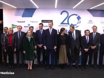 El diario La Razón celebra su XX aniversario con un acto presidido por los Reyes El diario La Razón celebra su XX aniversario con un acto presidido por los Reyes