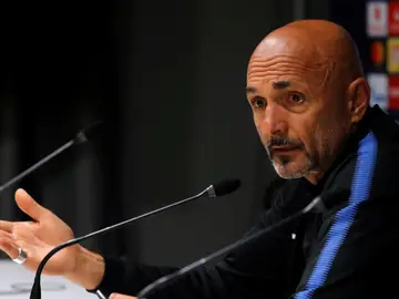Luciano Spalletti, en rueda de prensa Luciano Spalletti, en rueda de prensa