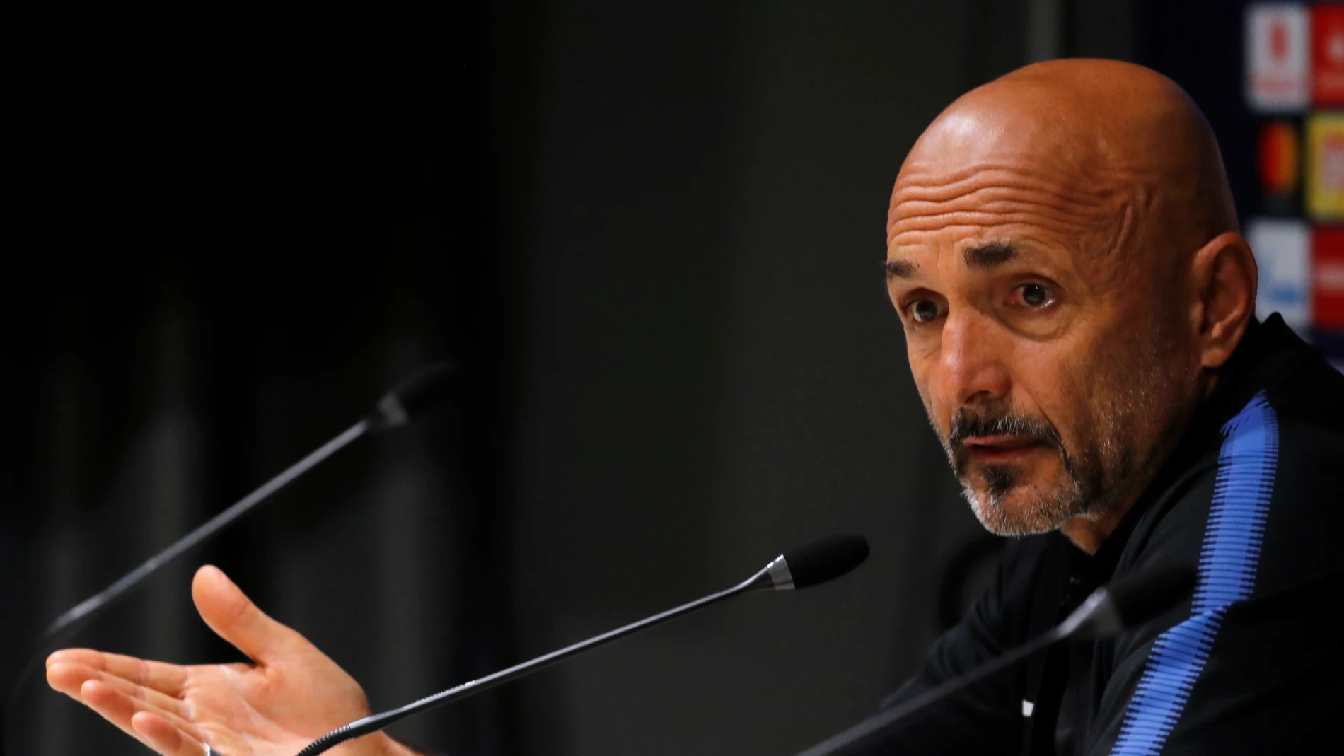 Luciano Spalletti, en rueda de prensa Luciano Spalletti, en rueda de prensa