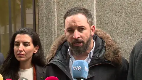 El presidente de Vox, Santiago Abascal El presidente de Vox, Santiago Abascal