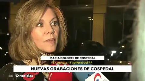 Cospedal confirma que Casado no le ha pedido que deje el escaño en el Congreso Cospedal confirma que Casado no le ha pedido que deje el escaño en el Congreso