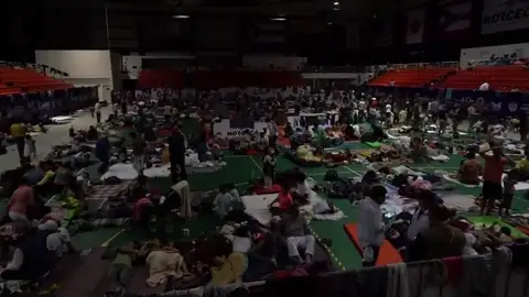 La caravana de migrantes se aglutina en México La caravana de migrantes se aglutina en México