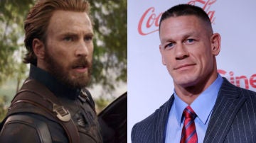 Chris Evans y John Cena