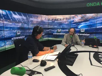 Rubalcaba en El Transistor con José Ramón de La Morena Rubalcaba en El Transistor con José Ramón de La Morena