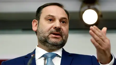 El secretario de Organización y ministro de Fomento, José Luís Abalos El secretario de Organización y ministro de Fomento, José Luís Abalos, en rueda de prensa