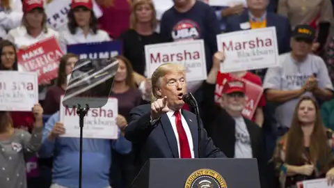 El presidente de Estados Unidos, Donald Trump El presidente de Estados Unidos, Donald Trump