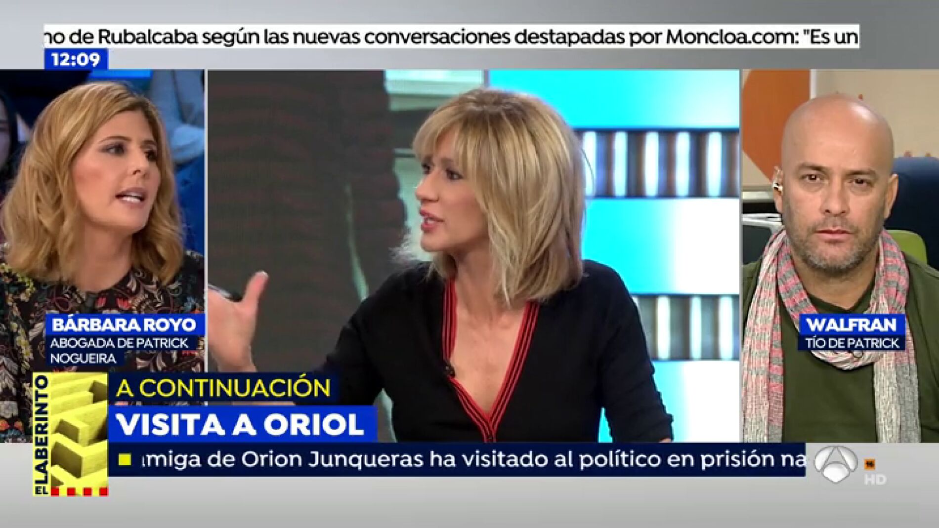 Debate entre Susanna Griso y B&aacute;rbara Royo.