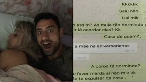 Los últimos Whatsapp del jugador del Sao Paulo Los últimos Whatsapp del jugador del Sao Paulo