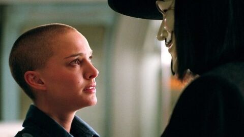 Natalie Portman en 'V de Vendetta'