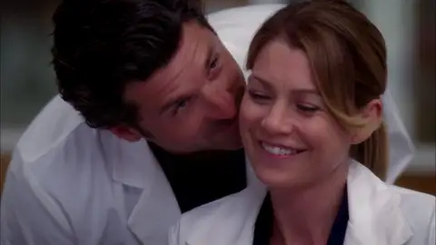Derek y Meredith en 'Anatomía de Grey' Patrick Dempsey y Ellen Pompeo