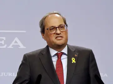 El presidente de la Generalitat, Quim Torra El presidente de la Generalitat, Quim Torra