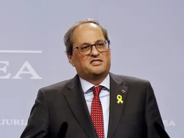 El presidente de la Generalitat, Quim Torra El presidente de la Generalitat, Quim Torra