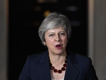 La primera ministra británica, Theresa May