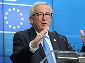 El presidente de la Comisión Europea, Jean-Claude El presidente de la Comisión Europea, Jean-Claude