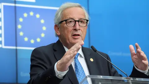 El presidente de la Comisión Europea, Jean-Claude El presidente de la Comisión Europea, Jean-Claude
