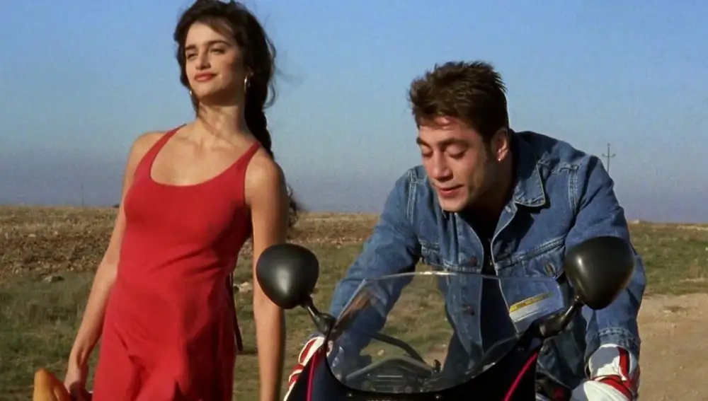 Penélope Cruz y Javier Bardem en 'Jamón, jamón' Penélope Cruz y Javier Bardem en 'Jamón, jamón'