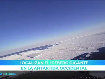 Localizan un iceberg gigante equivalente a 18.500 campos de fútbol Localizan un iceberg gigante equivalente a 18.500 campos de fútbol